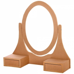 Oval Makyaj Aynası